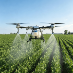 Small plant protection drones
