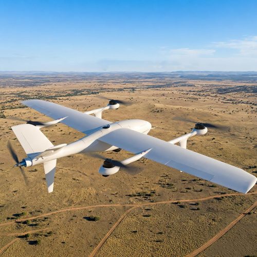 VTOL Vertical Takeoff and Landing Compound-Wing Drone Featured Image